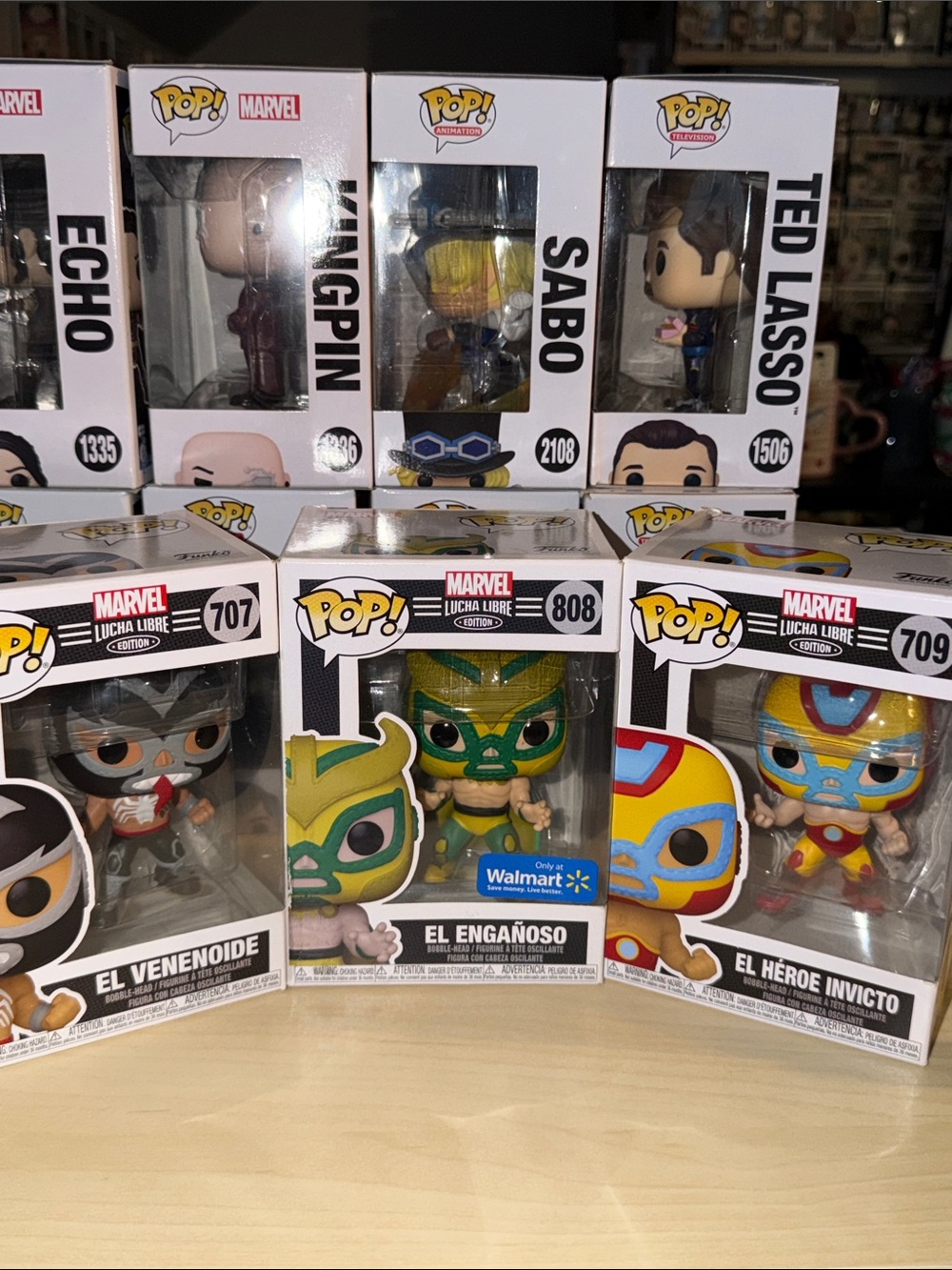 Marvel Lucha Libre Funko Bundle of (3)